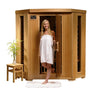 Infrared 3 Person Corner Sauna